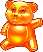 Sugar Rush - Orange Gummy Bear Symbol