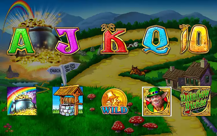 Rainbow Riches Slot Symbols