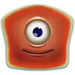 Reactoonz One Eyed Brown Alien Symbol