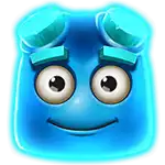 Reactoonz Two Eyed Blue Alien Symbol