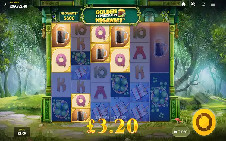 Golden Leprechaun Megaways - Step Win