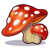 Rainbow Riches Cluster Magic - Mushroom Symbol