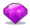 Rainbow Riches Cluster Magic - Purple Gem Symbol
