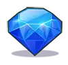 Rainbow Riches Cluster Magic - Blue Gem Symbol