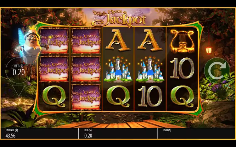 Wish Upon a Jackpot Fairy Win Spin Feature