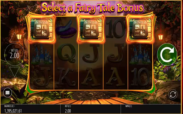 Wish Upon a Jackpot Fairytale Bonus Feature
