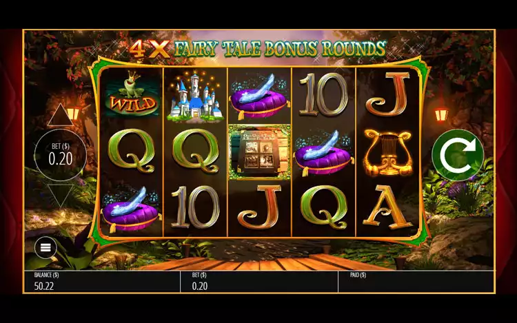 Wish Upon a Jackpot Game Controls