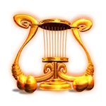 Wish Upon a Jackpot Golden Harp Symbol