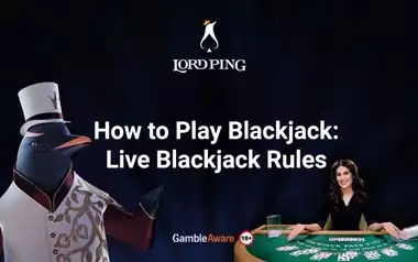 Live Blackjack Rules Banner