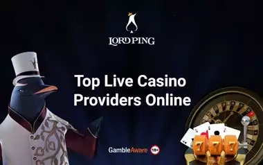 Top Live Casino Providers Banner