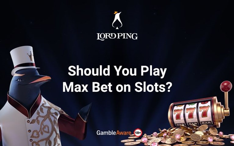 Should You Play Max Bet on Slots Banner