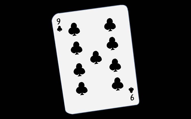 Basic Blackjack Strategy 9 of Clovers