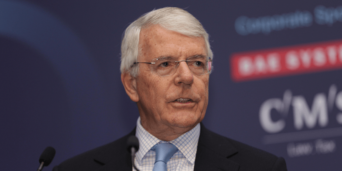 Bravo Sir John Major