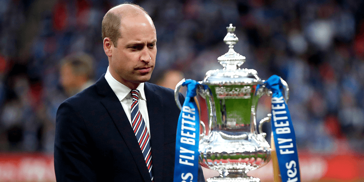 FA Cup Fans Who Booed Prince William Are A Disgrace