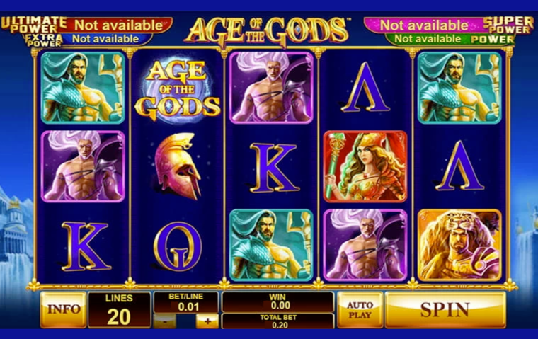 Age of the Gods Slot Game