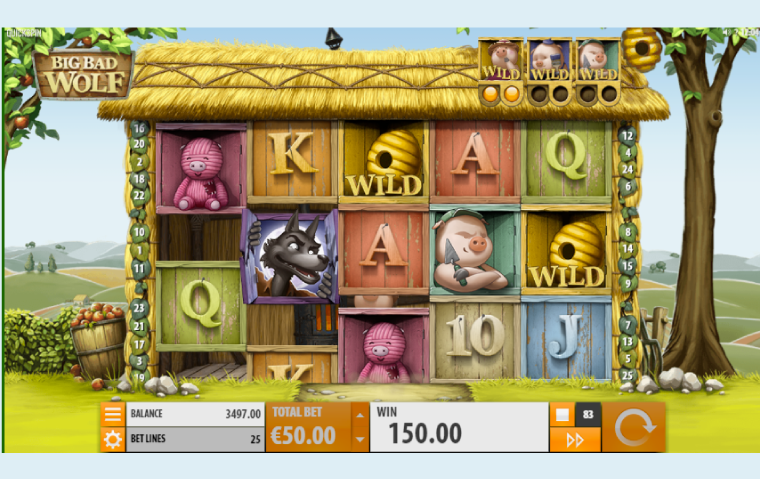 Big Bad Wolf Slot Gameplay