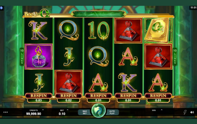 Book of Oz Slot Game