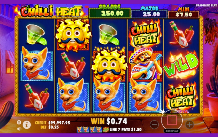 Chilli Heat Slot Gameplay