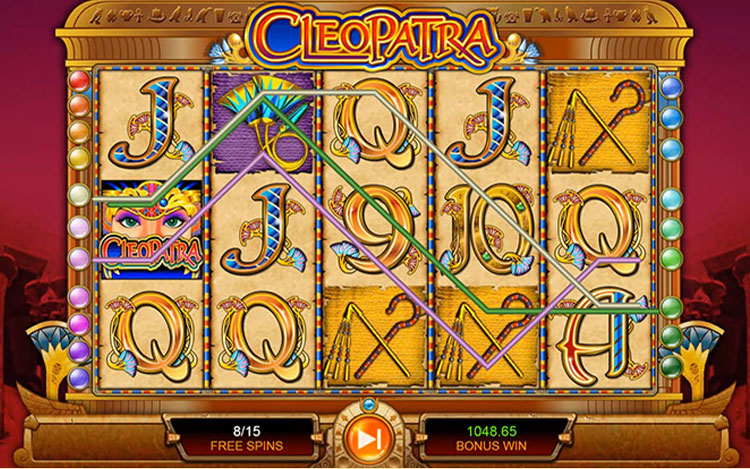 Cleopatra Slot Gameplay