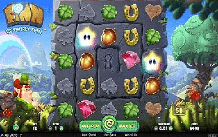 Finn and the Swirly Spin Slot Game