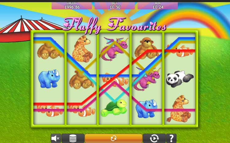 Fluffy Favourites Slot Gameplay