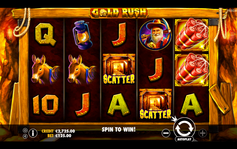 Gold Rush Slot Game