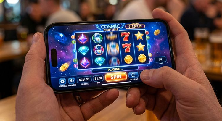 Hybrid Slots Gameplay Banner