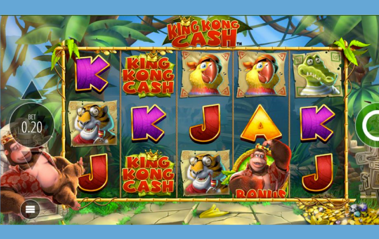 King Kong Cash Slot Gameplay