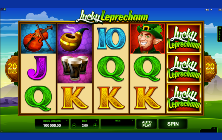 Lucky Leprechaun Slot Game