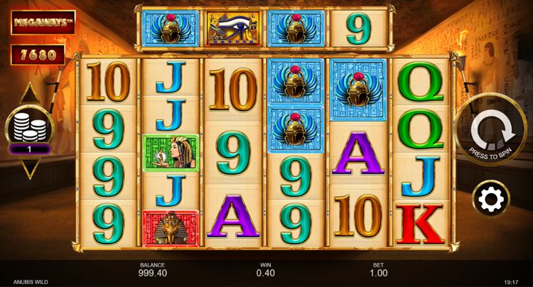 Megaways Slot Gameplay