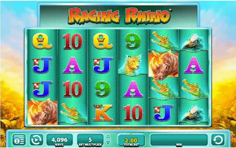 Raging Rhino Slot Game