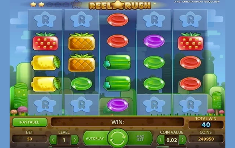 Reel Rush Slot Gameplay