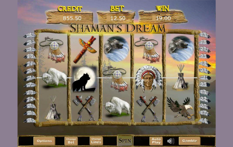 Shaman's Dream Slot Gameplay