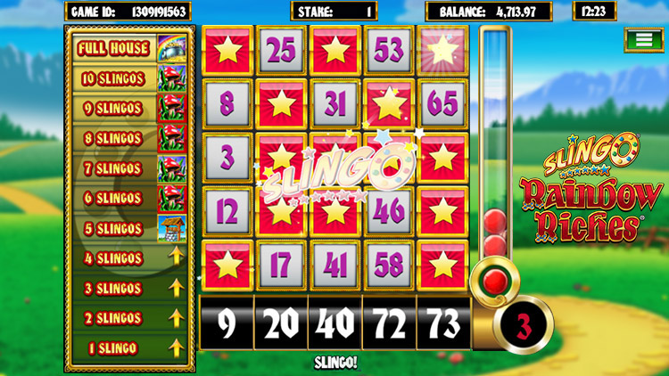 Slingo Rainbow Riches Slot Game