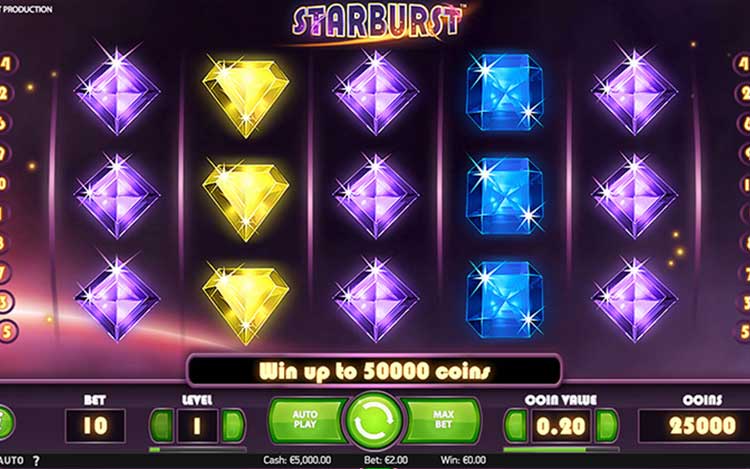 Starburst Slot Features