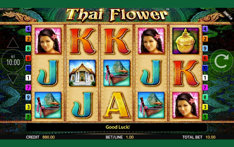 Thai Flower Slot Game
