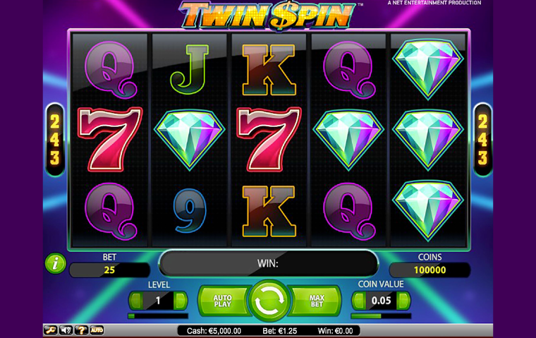 Twin Spin Slot Game