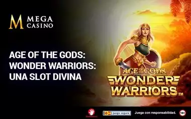 Age of the Gods Wonder Warriors Una Slot Divina