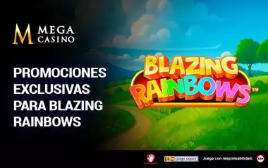 Blazing Rainbows Exclusiva en Mege Casino