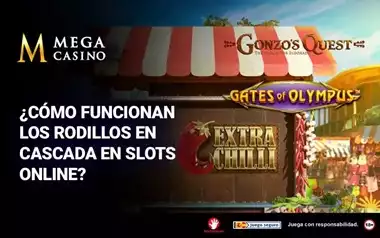 Como Funcionan los Rodillos en Cascada en Slots Online