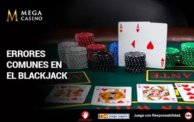 errores comunes blackjack