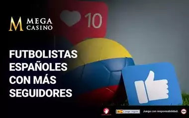 Fustbolistas Espanoles con Mas Seguidores