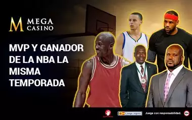 MVP y Ganador de la NBA La Misma Temporada