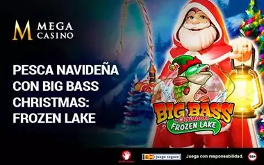 Pesca Navidena con Big Bass Christmas Frozen Lake