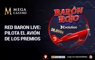 Red Baron Live Pilota el Avion de los Premios