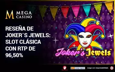 Resena de Jokers Jewels Slot Clasica con RTP de 96-50