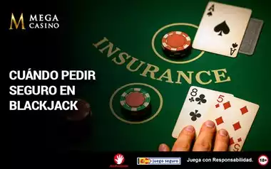cuando pedir seguro en blackjack
