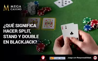 significado split stand double blackjack