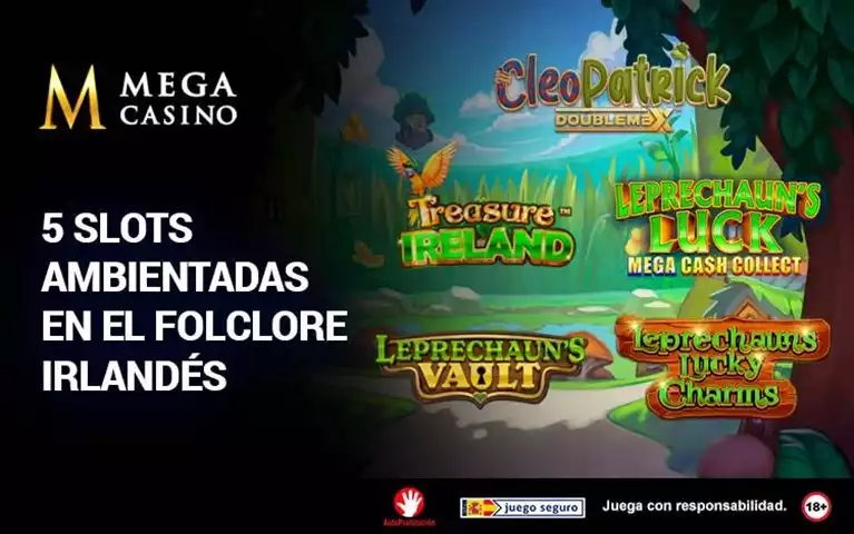 5 Slots Ambientadas en el Folclore Irlandes