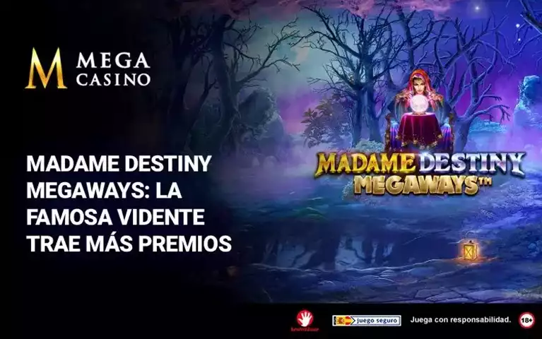 Madame Destiny Megaways La Famosa Vidente Trae Mas Premios